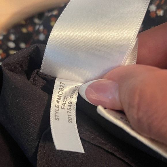 MADEWELL (Re)Sourced Geogett Button front Mini Dress in adorable Ditsy size XS - Picture 6 of 10